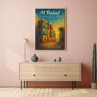 Al Balad The Colorful Old City Of Poster