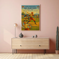 Philadelphia Quakers Celebrating A Poster