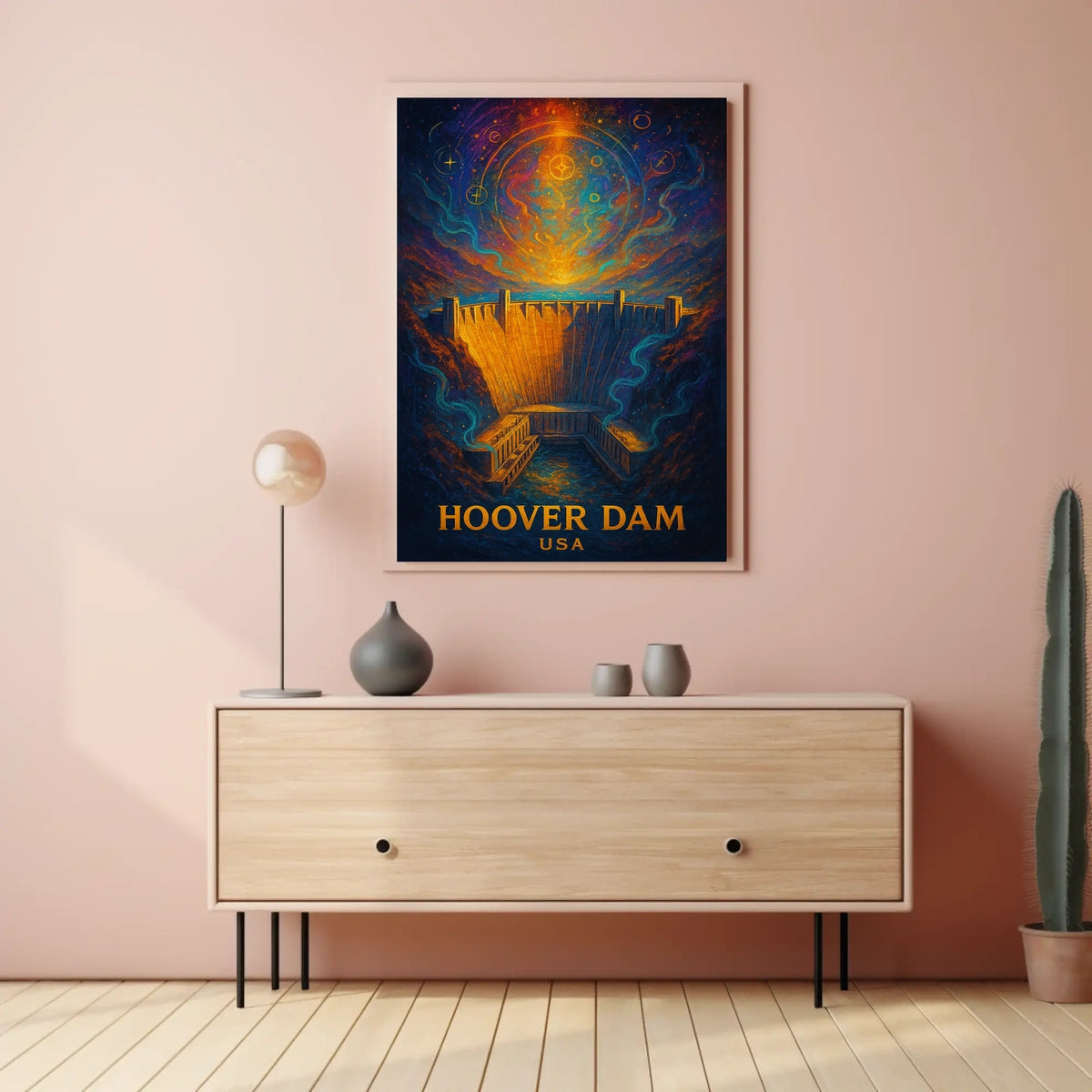 Hoover Dam USA Poster