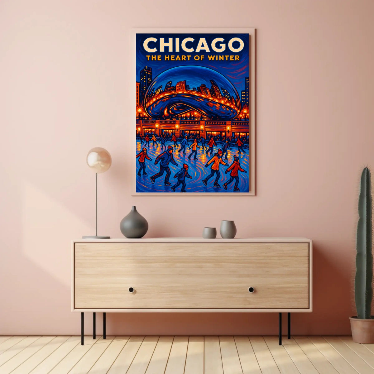 Chicago The Heart Of Winter Poster