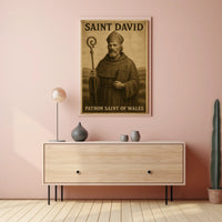 Saint David Patron Saint Of Wales Poster