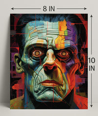 Fragmented Portrait Poster PosterGoat