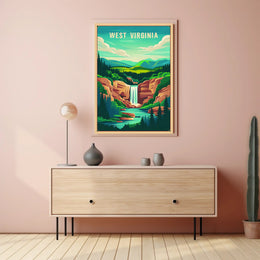 West Virginia Scenic Poster