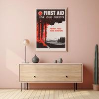 First Aid for Forests Poster PosterGoat