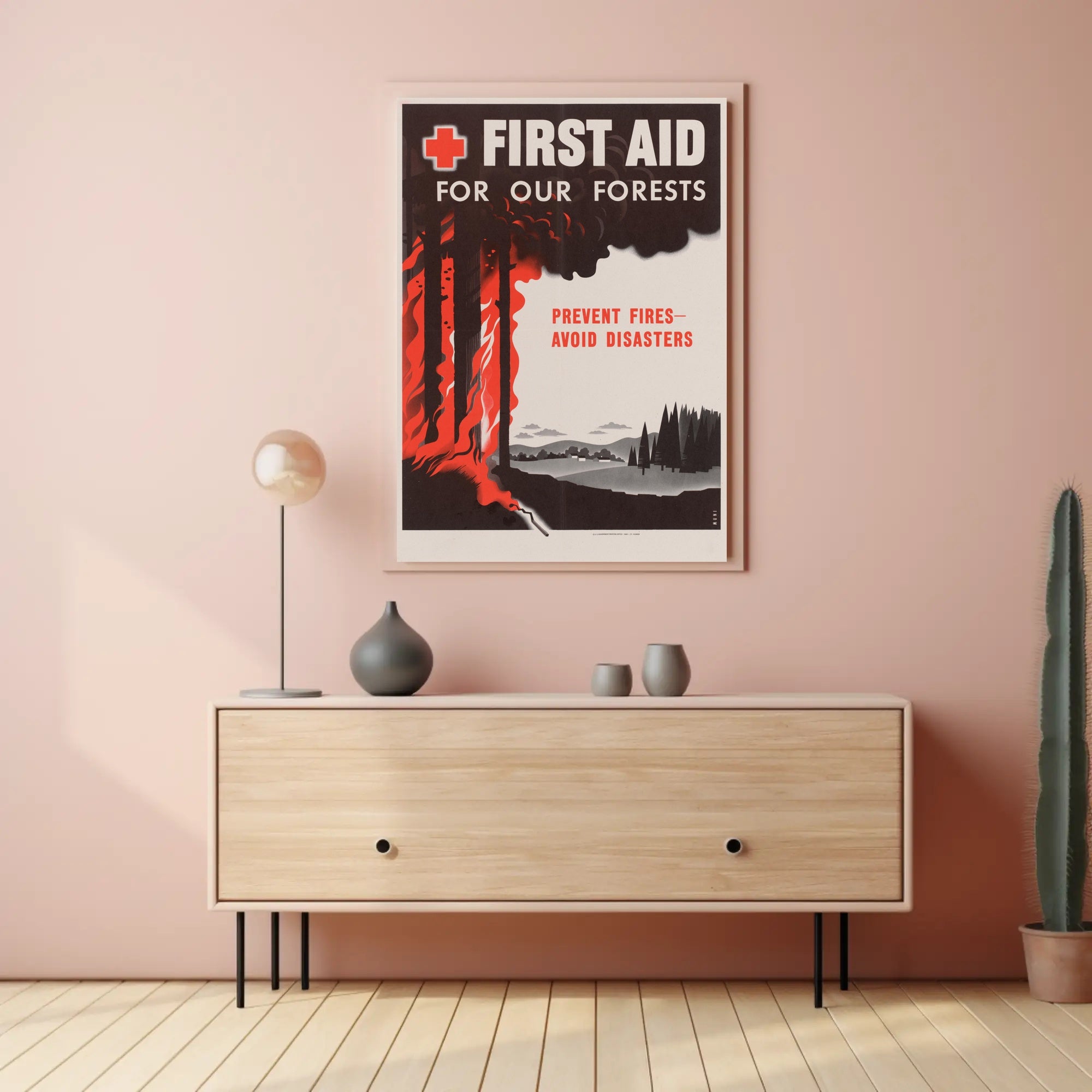 First Aid for Forests Poster PosterGoat
