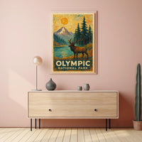 Olympic National Park Poster
