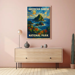 American Samoa National Park Poster