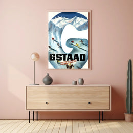 Gstaad Winter Sports Poster