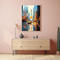 Urban Reflections Poster PosterGoat
