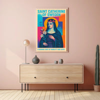 Saint Catherine of Sweden Poster