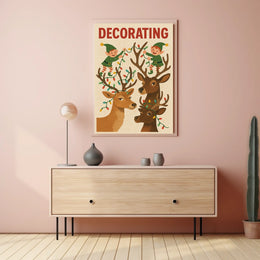 Holiday Decorating Fun Poster