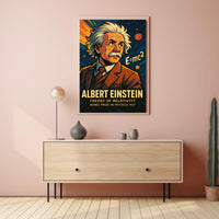 Albert Einstein Theory Of Relativity Poster
