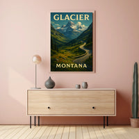 Glacier National Park Montana Poster