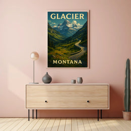 Glacier National Park Montana Poster
