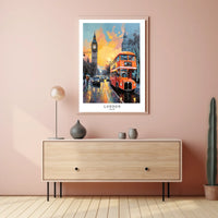 London Cityscape Poster