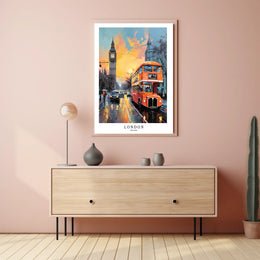 London Cityscape Poster