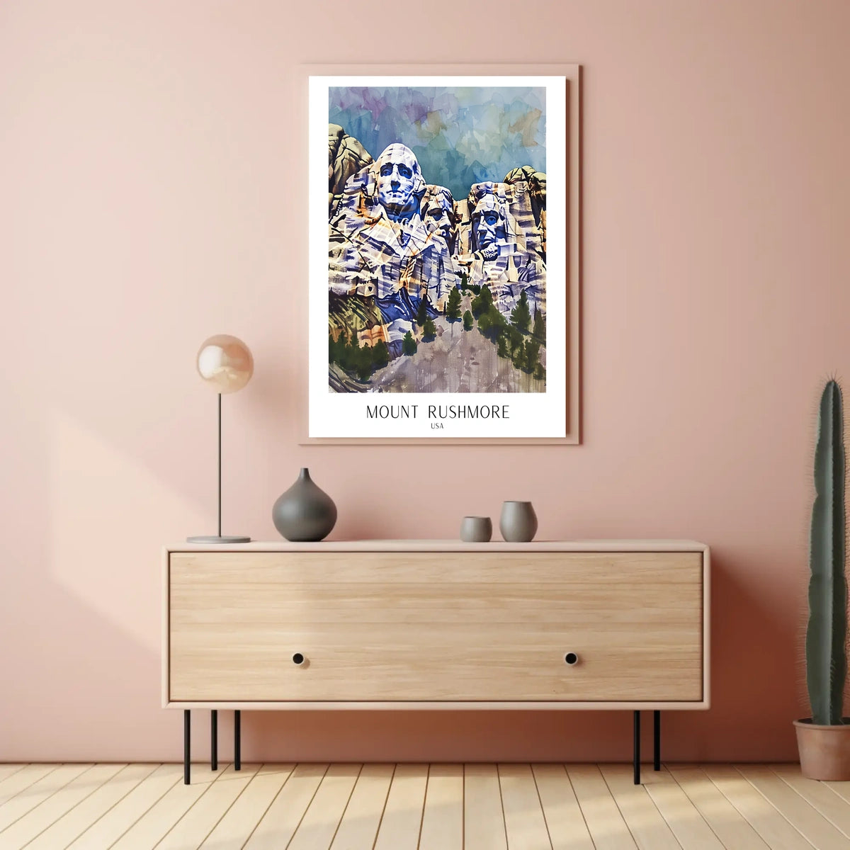 Mount Rushmore Poster
