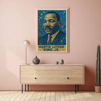 Martin Luther King Jr. Mosaic Poster