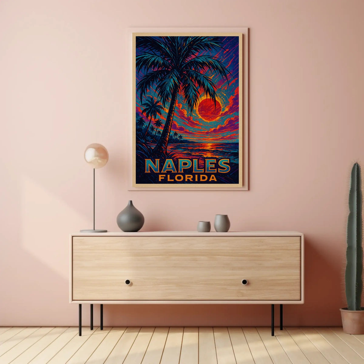 Naples, Florida Sunset Poster