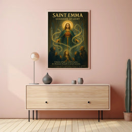 Saint Emma Guardian of Light Inspirational Poster