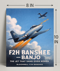 The Jet That Sang Over Korea Poster PosterGoat