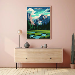 Yosemite National Park Poster