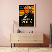 James K. Polk 11th President Poster