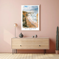 Great Ocean Road Scenic Travel Poster PosterGoat