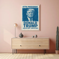 Trump Leadership Legacy Patriotic Portrait Poster