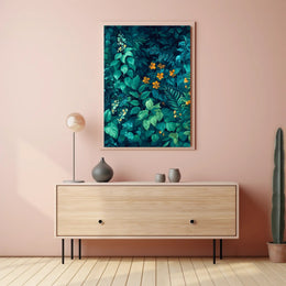 Verdant Serenity Wall Art Print for Home Decor