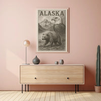 Alaska Wildlife Poster
