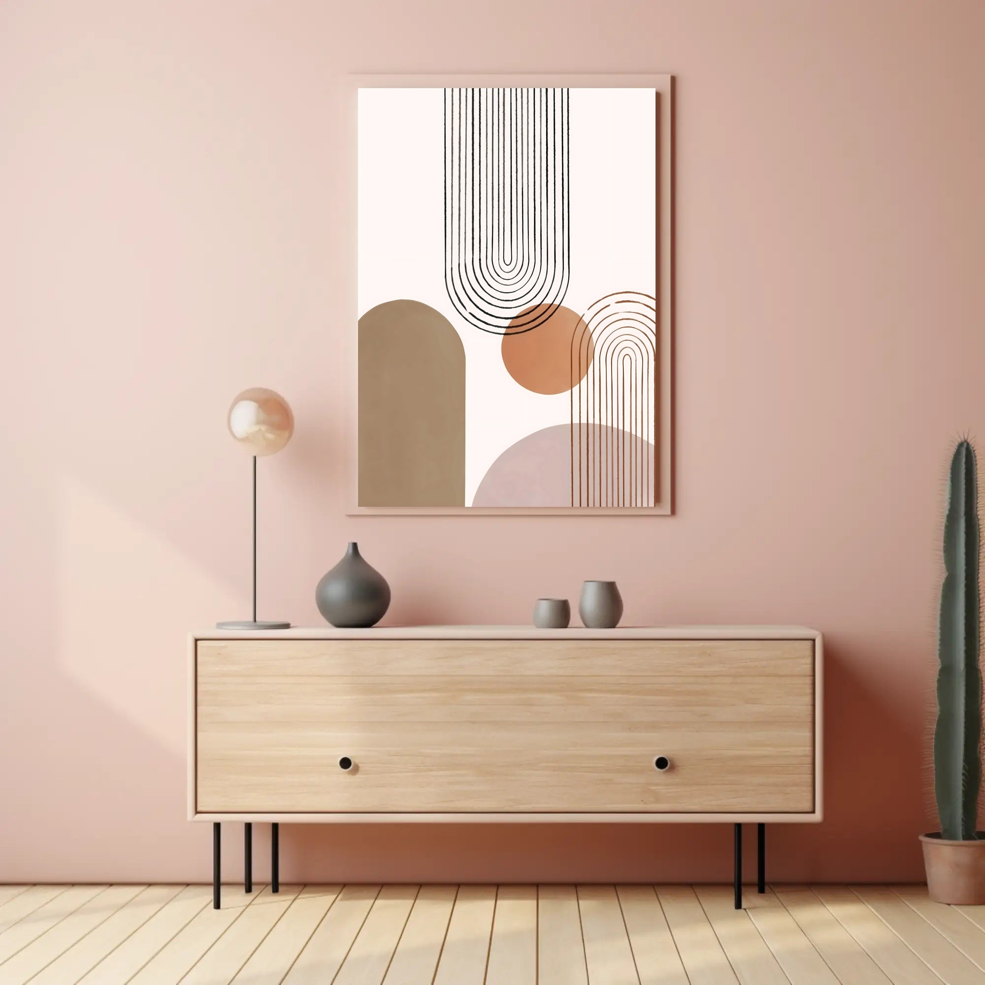 Abstract Harmony Poster
