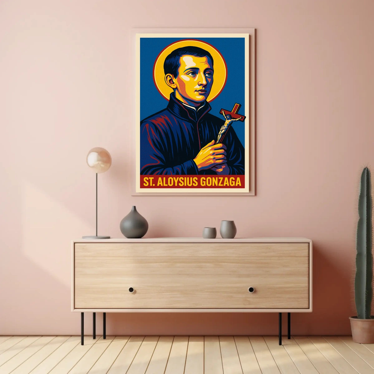 St. Aloysius Gonzaga Poster