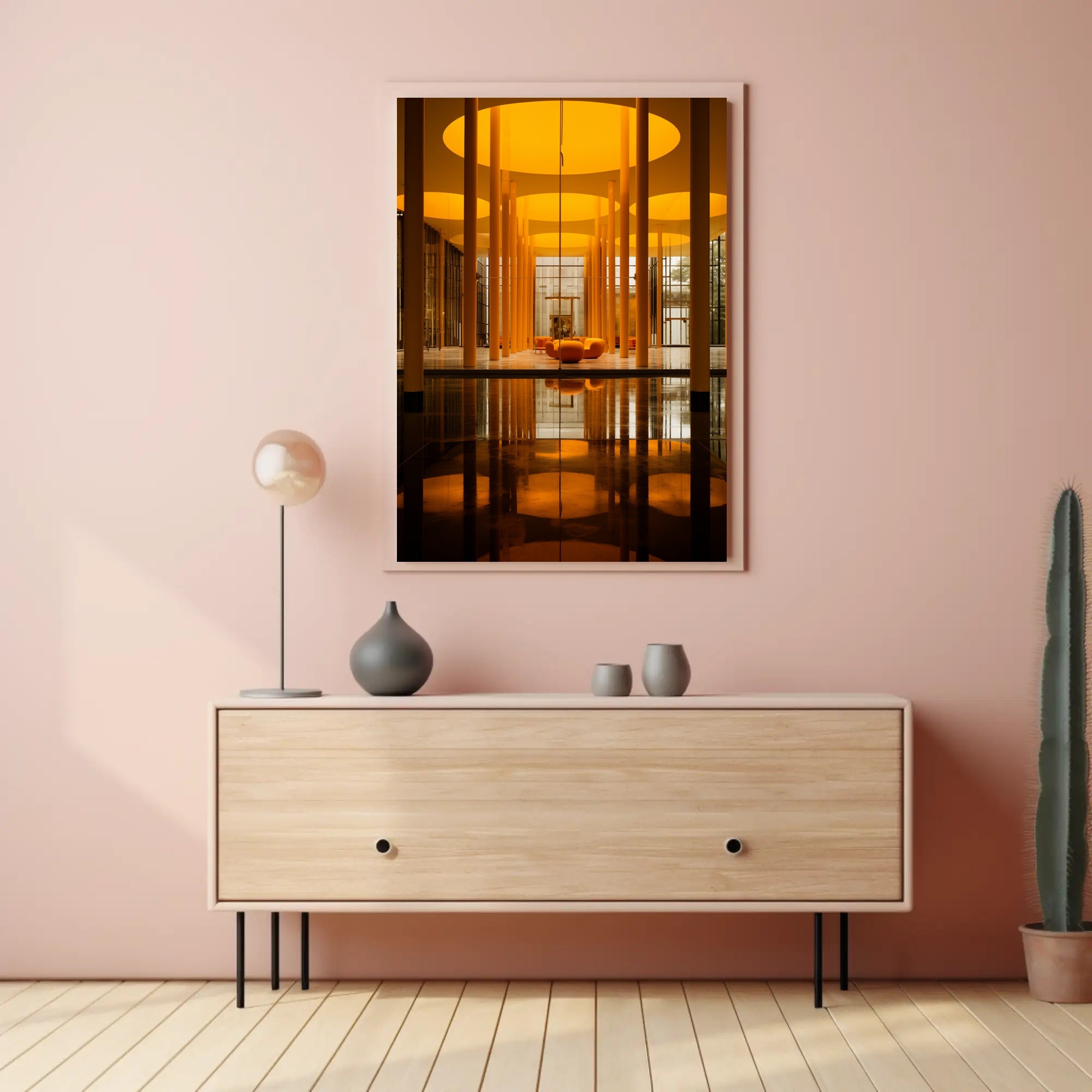 Modern Architectural Elegance Modern Poster