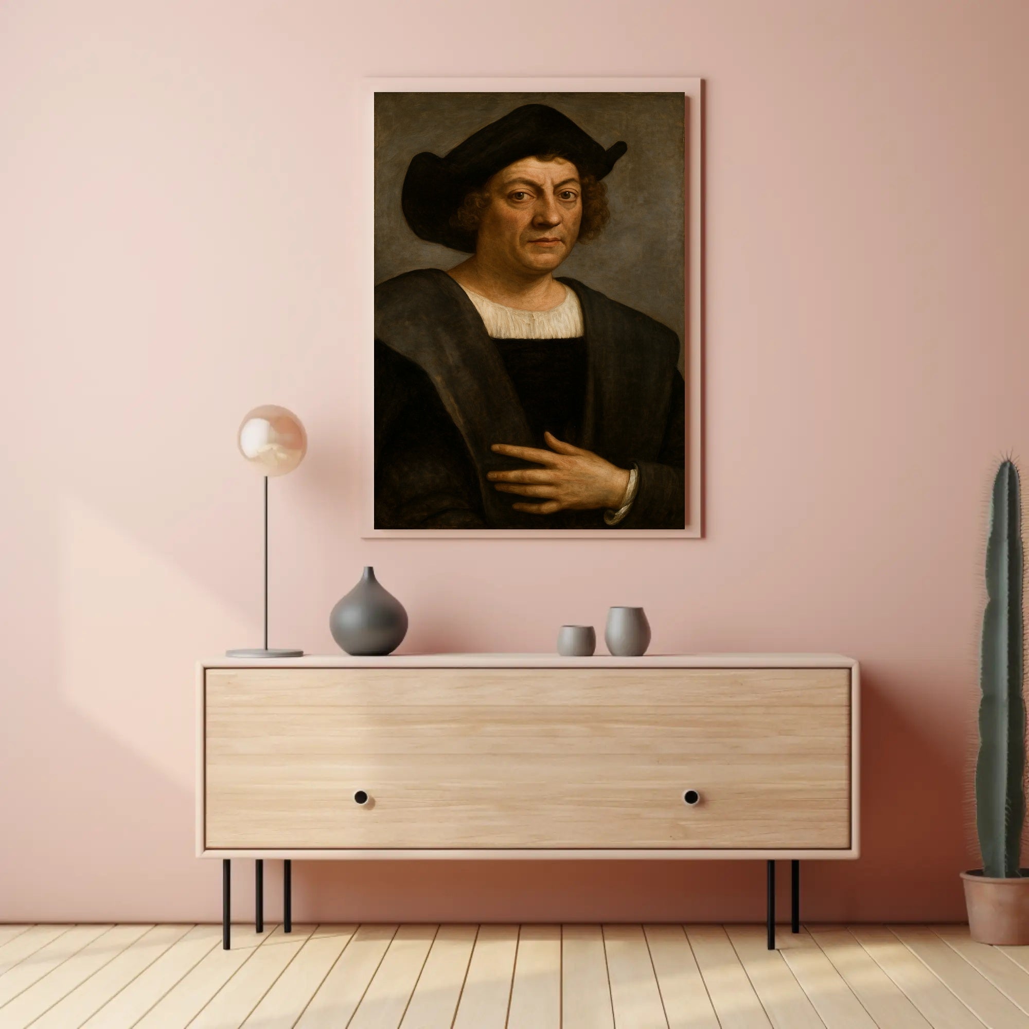 Portrait of an Explorer Wall Art Print PosterGoat