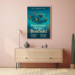 Think Inside The BoxBoxfish Poster