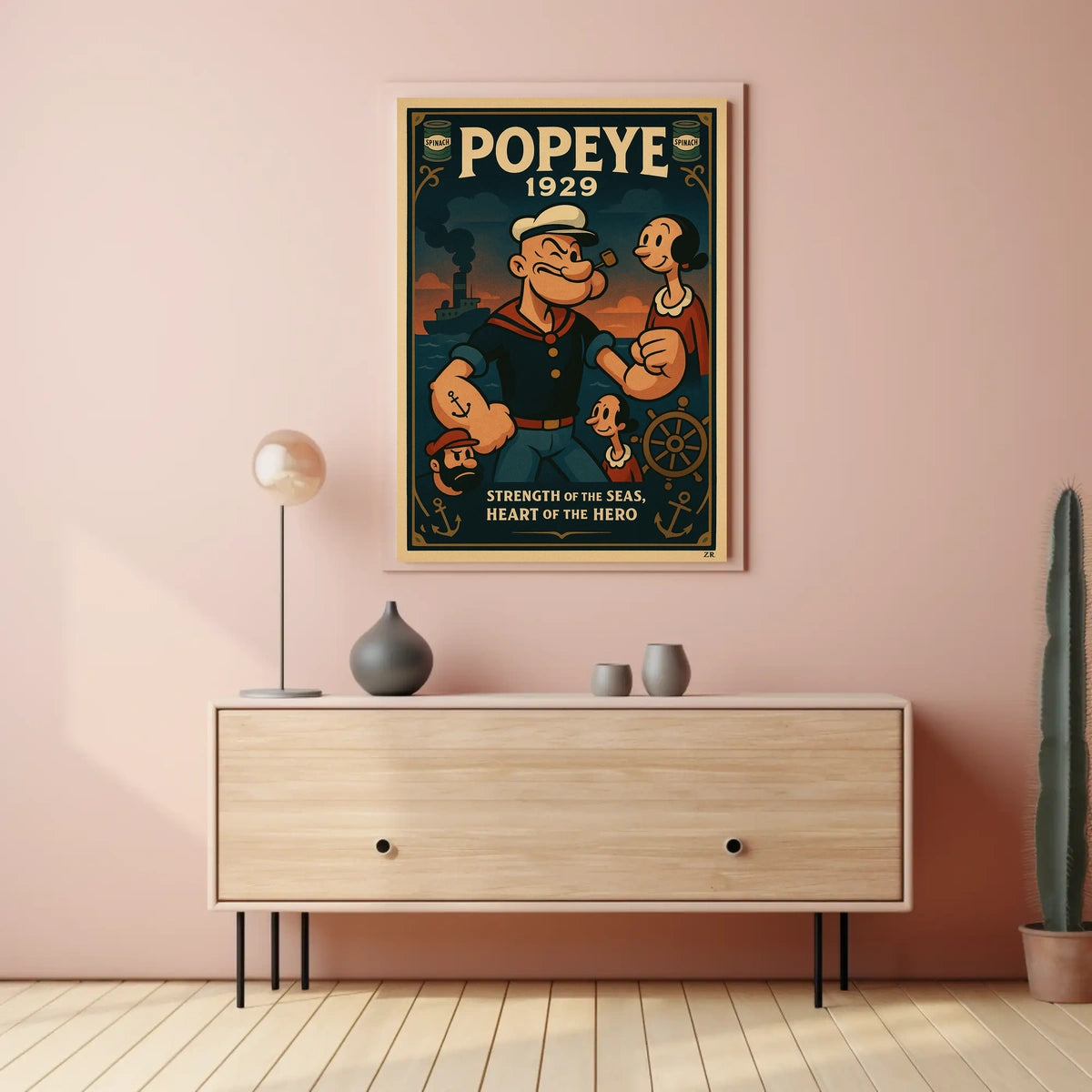 Popeye 1929 Art Poster POP-163