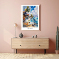 Tropical Paradise of Mauritius Poster
