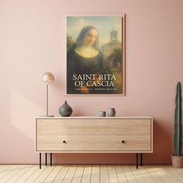 Saint Rita Of Cascia Poster