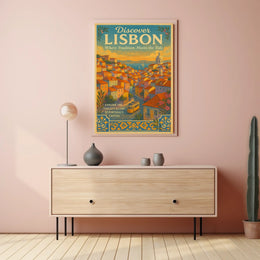 Discover Lisbon Poster