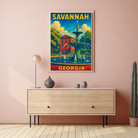 Savannah, Georgia Poster