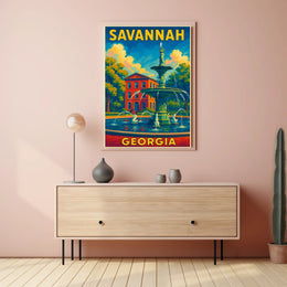 Savannah, Georgia Poster