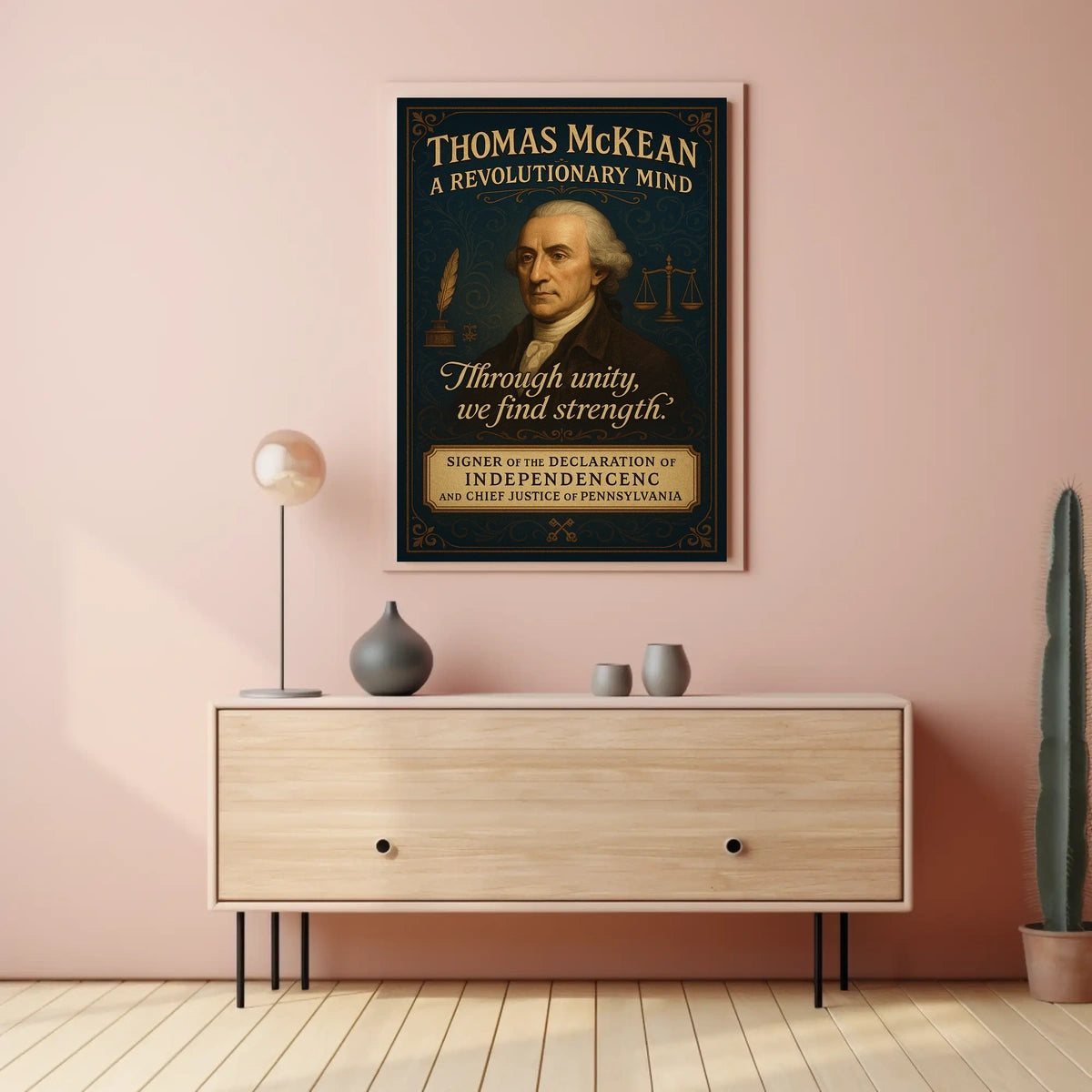 Thomas McKean A Revolutionary Mind Poster