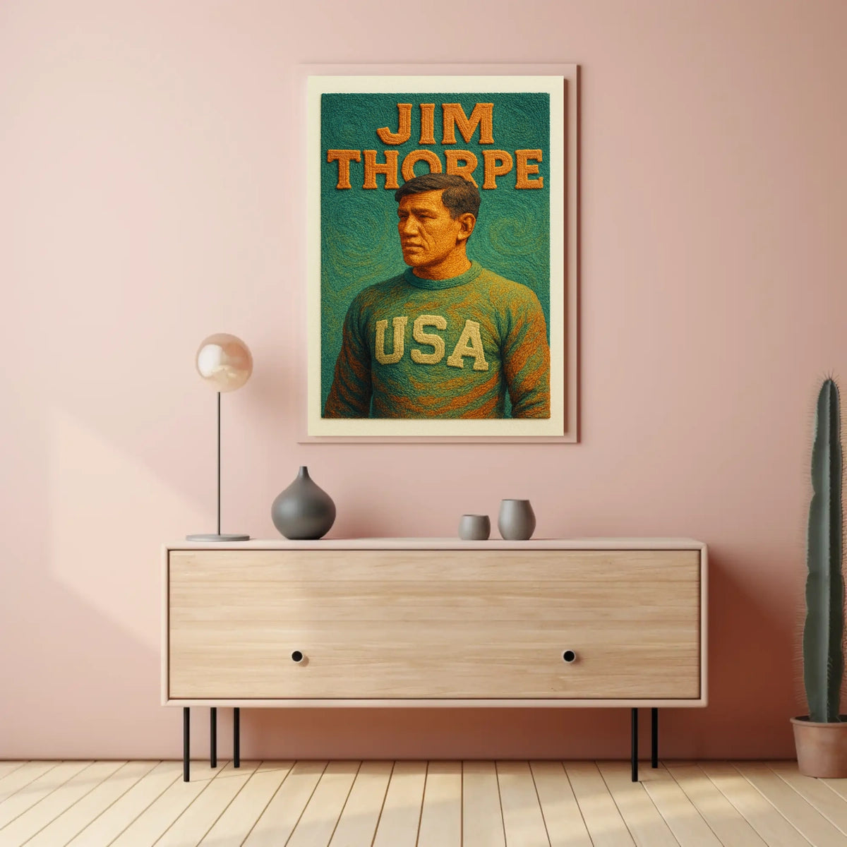 Jim Thorpe Tribute Poster