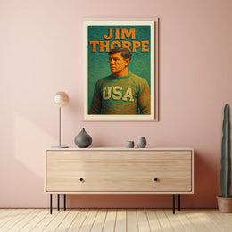 Jim Thorpe Tribute Poster