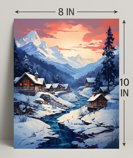 Winter Wonderland Retreat Poster