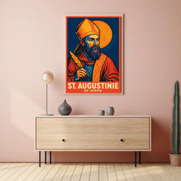 St. Augustine of Hippo Poster