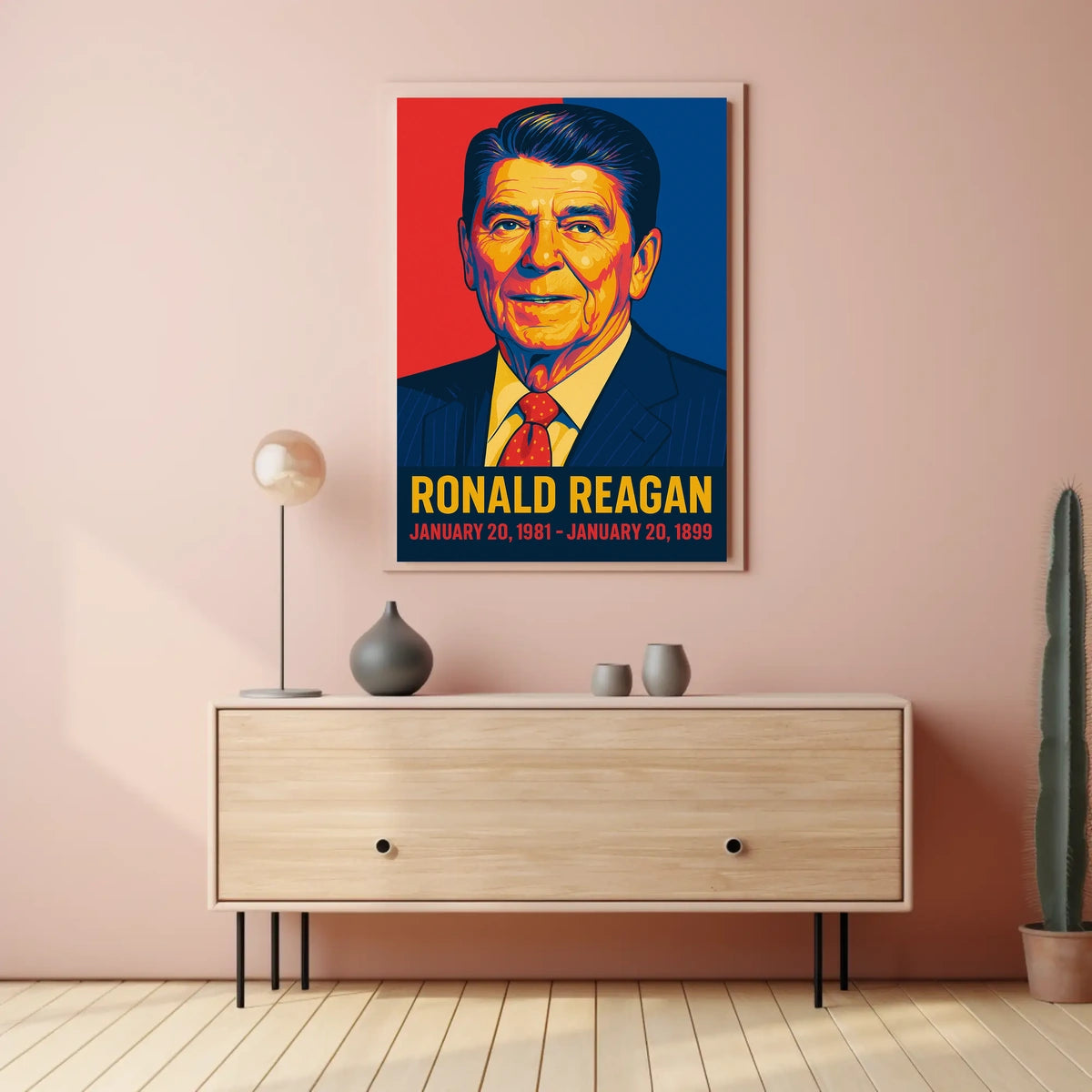 Ronald Reagan Presidential Tribute Poster