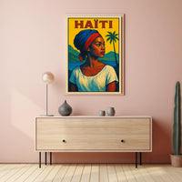 Haiti A Vibrant Tribute Poster