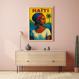 Haiti A Vibrant Tribute Poster